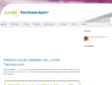 Tablet Screenshot of juniortechnovium.nl